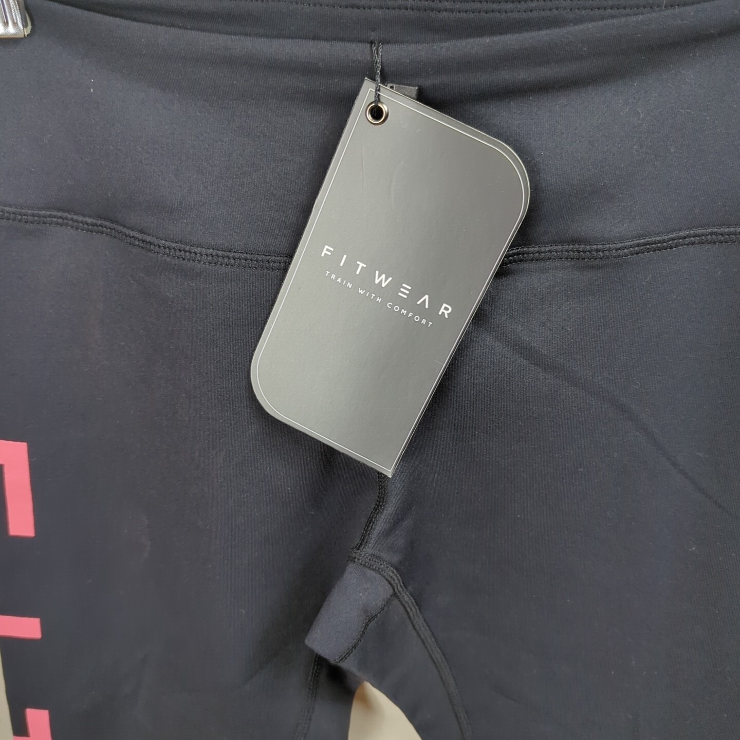 Fitwear Brand Pemium Leggings Black- Xs (Us Size 2) Great Quality Nwt — image 2 of 7